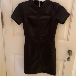 Mini black dress
